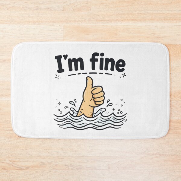 Item preview, I'm fine designed and sold by popsessiveart.