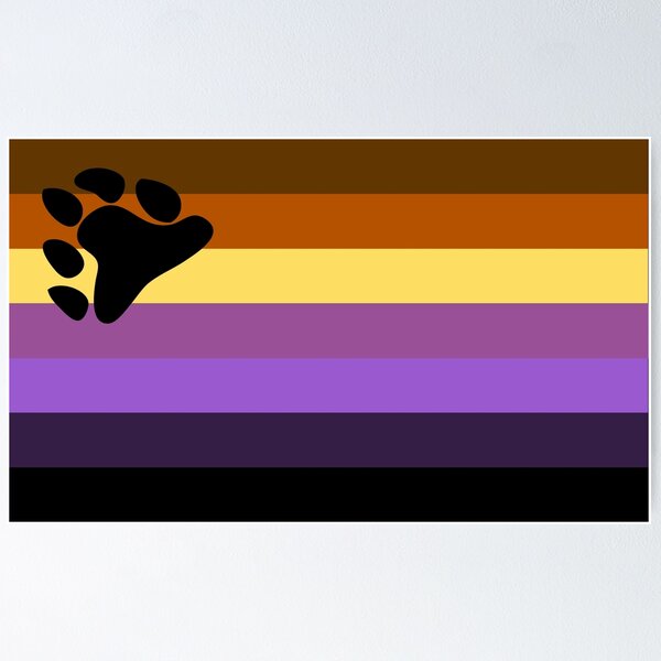 Item preview, Non-binary bear Pride designed and sold by BeccaPaintmore.