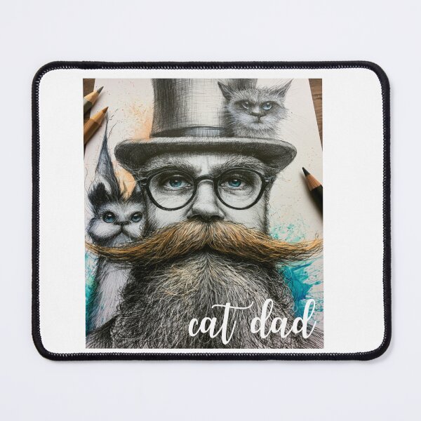Item preview, Cat Dad it's also a dad designed and sold by OutOfTheBubble.