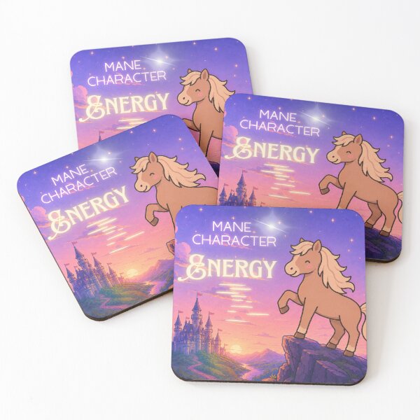 Item preview, Mane Character Energy designed and sold by Purrs and Paws Studio.