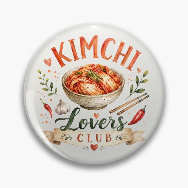 Item preview, Kimchi Lovers Club Watercolor Food Lover Design designed and sold by Verycutethings.