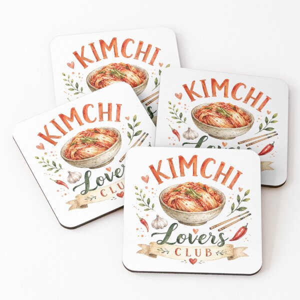 Item preview, Kimchi Lovers Club Watercolor Food Lover Design designed and sold by Verycutethings.