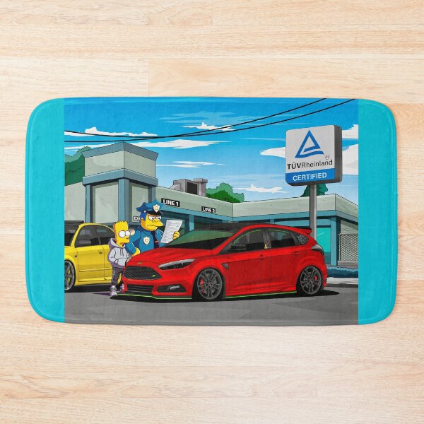 Item preview, Bart Simpson x Ford Focus ST designed and sold by TMTD Productions.
