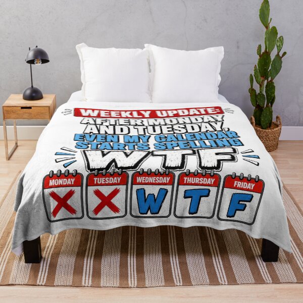 Item preview, Weekly Update: My Calendar Says WTF designed and sold by Uniquely4You2.