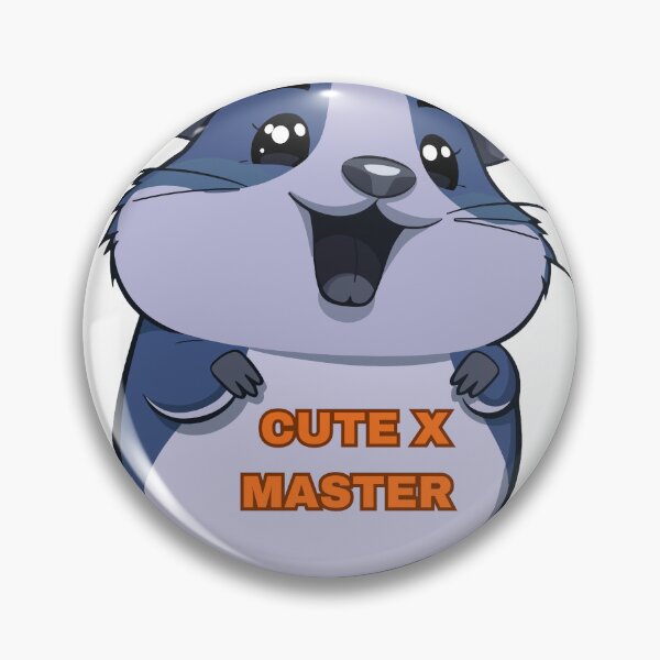Item preview, Cute X Master Hamster Cartoon Design designed and sold by vibecraft_studio2.