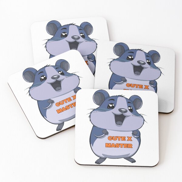 Item preview, Cute X Master Hamster Cartoon Design designed and sold by vibecraft_studio2.