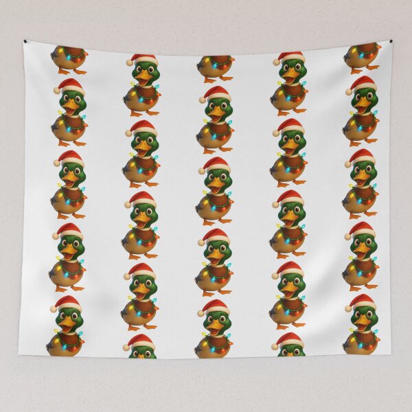 Item preview, Christmas Mallard Duck designed and sold by Sillytoe.