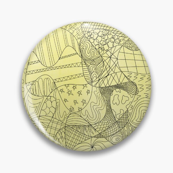 Item preview, Yellow Circle Line Design designed and sold by redhead-autumn.