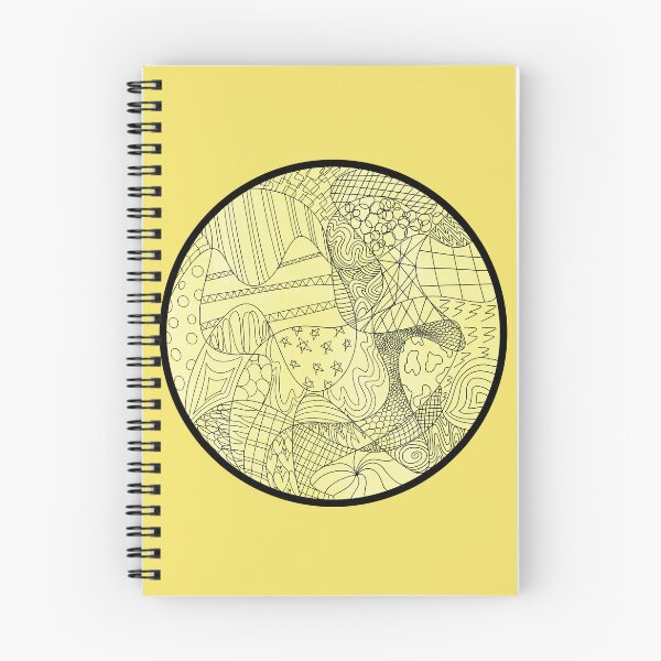 Item preview, Yellow Circle Line Design  designed and sold by redhead-autumn.
