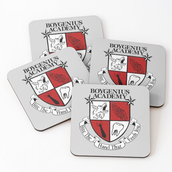 Item preview, BOYGENIUS Academy school badge designed and sold by RouxBarbx.