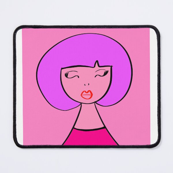 Item preview, lady , purple, art deco designed and sold by Kasia1987t.