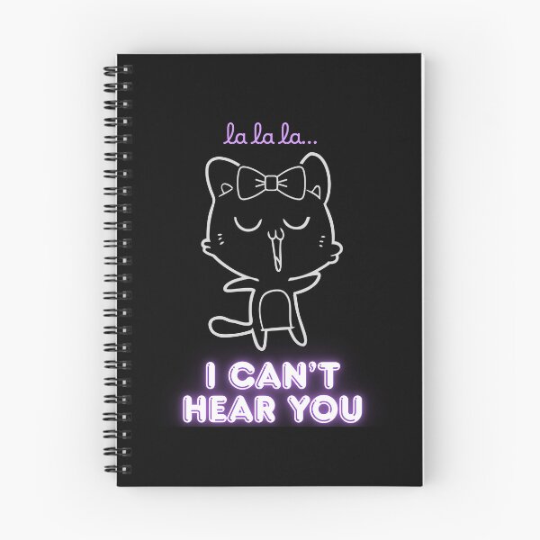 Item preview, I can’t hear you cat lover humor  designed and sold by Serce w tej sztuce.