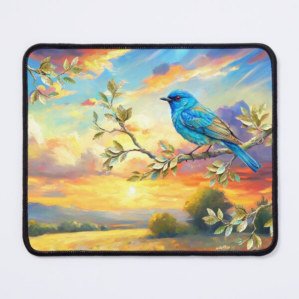 Item preview, BLUEBIRD AT SUNRISE designed and sold by Tammera.