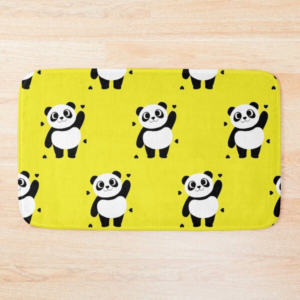 Item preview, Cute Panda Seamless Pattern with Hearts  designed and sold by foudart.