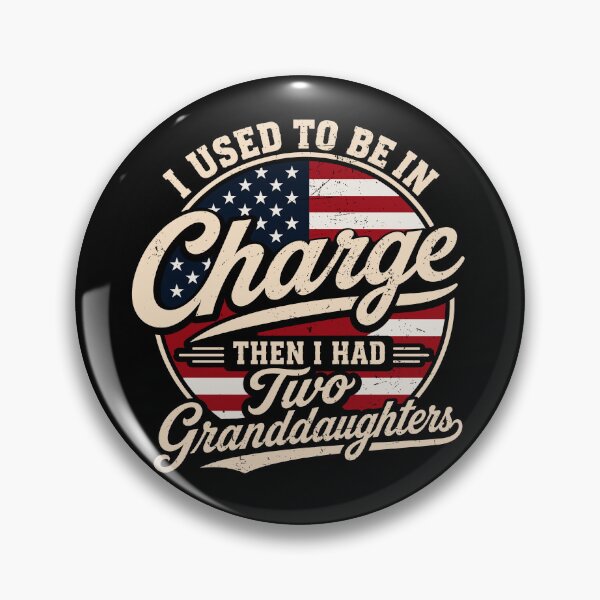 Item preview, I Used to Be in Charge Then I Had Two Granddaughters Funny Grandpa Shirt | Grandparent Humor Gift | Family Quote Design designed and sold by 76Valeria.