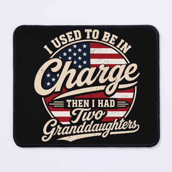 Item preview, I Used to Be in Charge Then I Had Two Granddaughters Funny Grandpa Shirt | Grandparent Humor Gift | Family Quote Design designed and sold by 76Valeria.