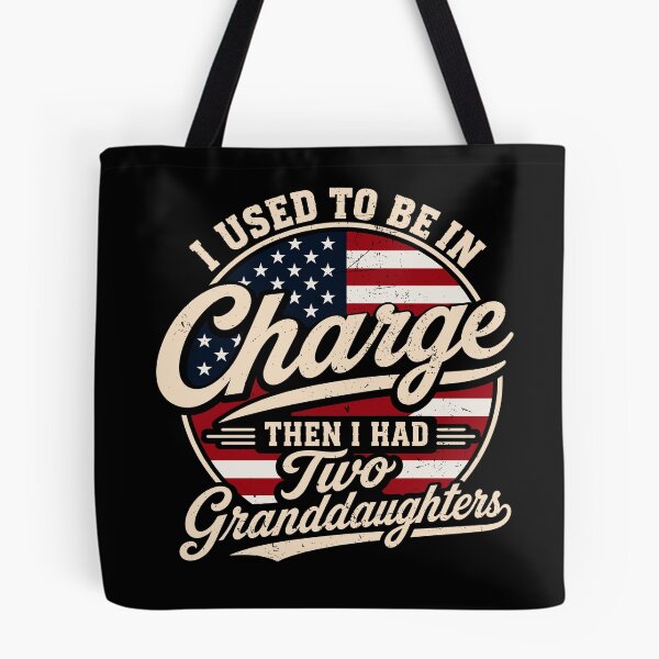 Item preview, I Used to Be in Charge Then I Had Two Granddaughters Funny Grandpa Shirt | Grandparent Humor Gift | Family Quote Design designed and sold by 76Valeria.