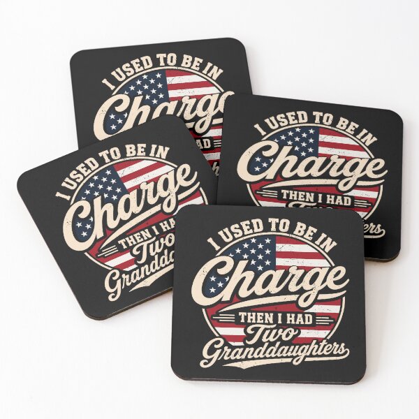 Item preview, I Used to Be in Charge Then I Had Two Granddaughters Funny Grandpa Shirt | Grandparent Humor Gift | Family Quote Design designed and sold by 76Valeria.