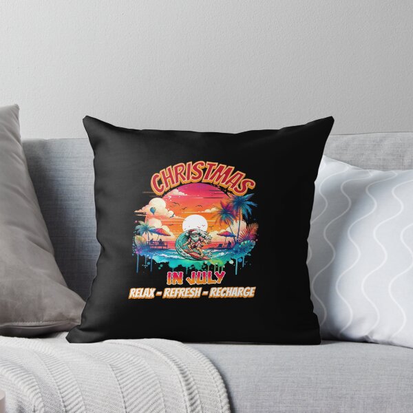 Item preview, Christmas in July Relax Beach Santa Hawaiian Sunset Cruise designed and sold by stylboutique.