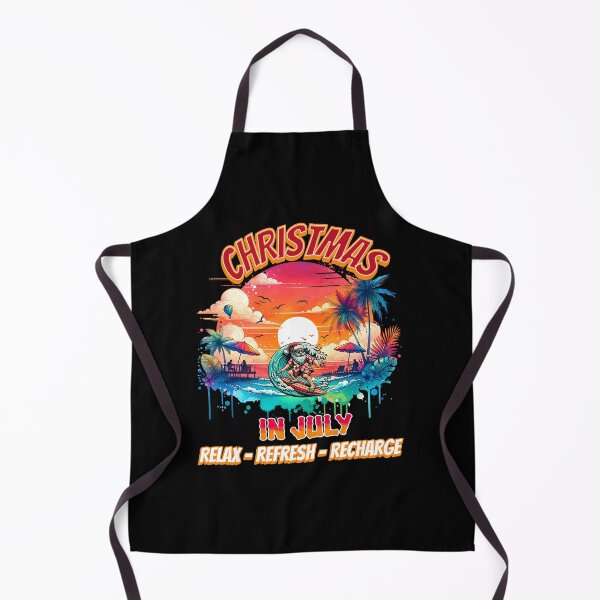 Item preview, Christmas in July Relax Beach Santa Hawaiian Sunset Cruise designed and sold by stylboutique.