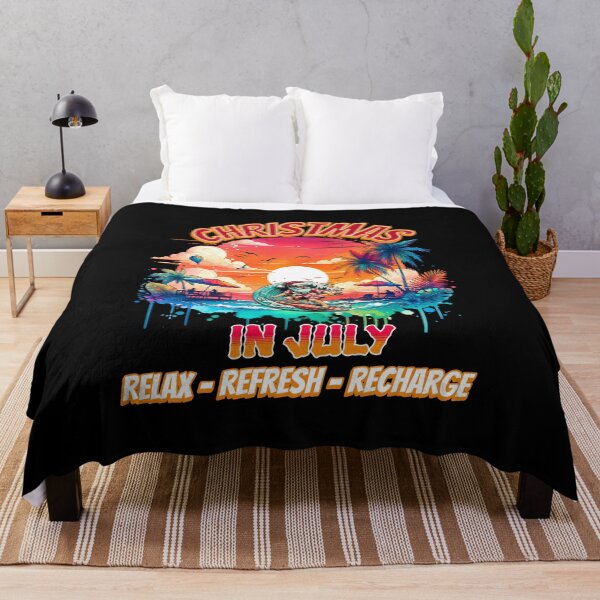 Item preview, Christmas in July Relax Beach Santa Hawaiian Sunset Cruise designed and sold by stylboutique.