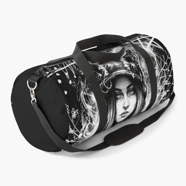 Item preview, Gothic Wolf Ears Portrait Art - Black designed and sold by CaylaTay.