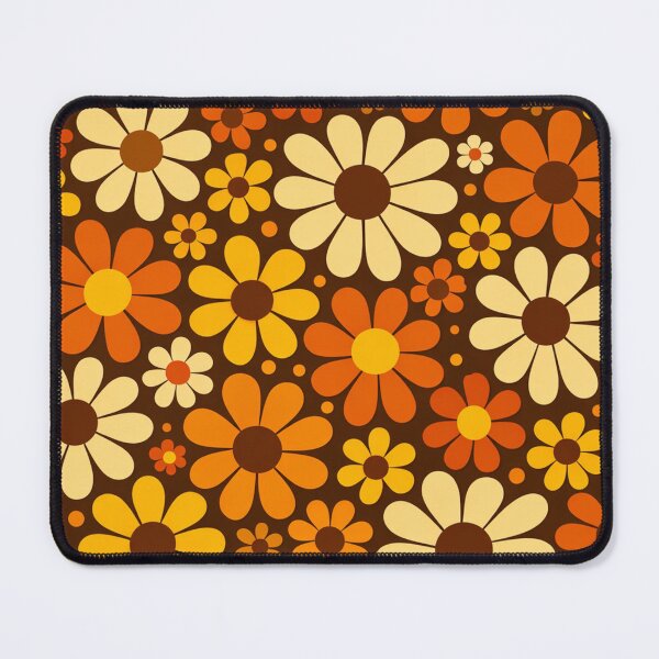 Item preview, Vintage 70s Retro Flower Power Pattern designed and sold by Owcomm.