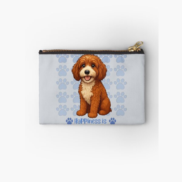 Item preview, Happiness is Leo the doodle puppy designed and sold by Doodles Down South.