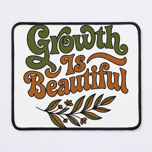 Item preview, Growth Is Beautiful — Retro Groovy Botanical designed and sold by PlushFutura.