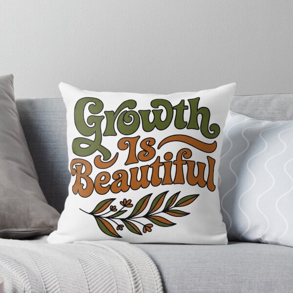 Item preview, Growth Is Beautiful — Retro Groovy Botanical designed and sold by PlushFutura.