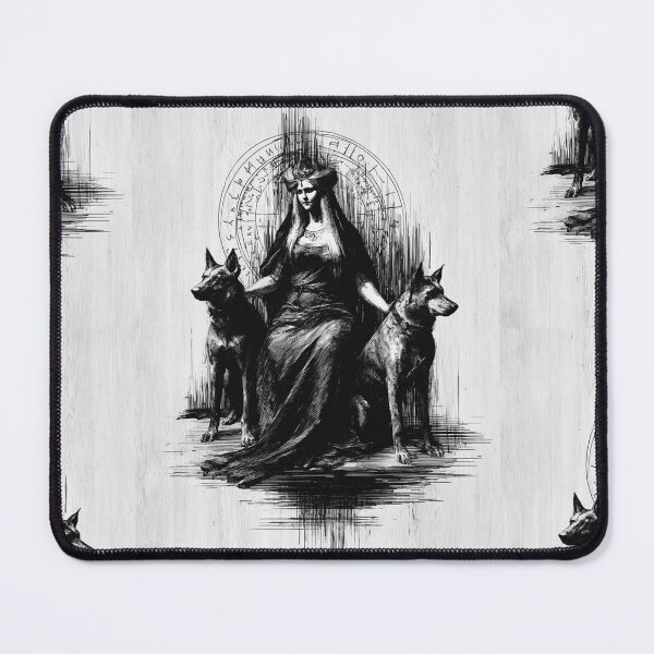 Item preview, Hekate and her hounds designed and sold by MendaciousMina.