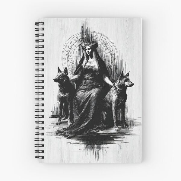 Item preview, Hekate and her hounds designed and sold by MendaciousMina.