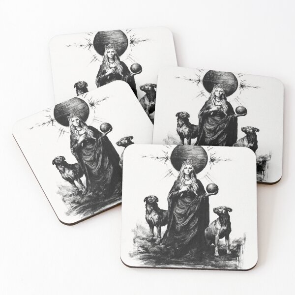 Item preview, Hekate and her hounds designed and sold by MendaciousMina.