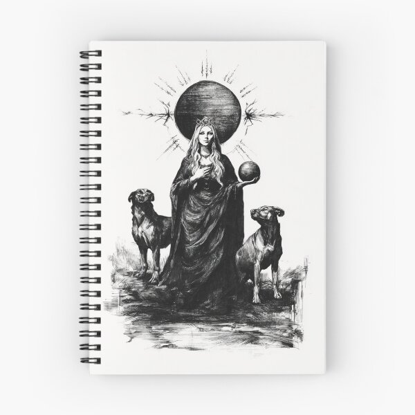 Item preview, Hekate and her hounds designed and sold by MendaciousMina.
