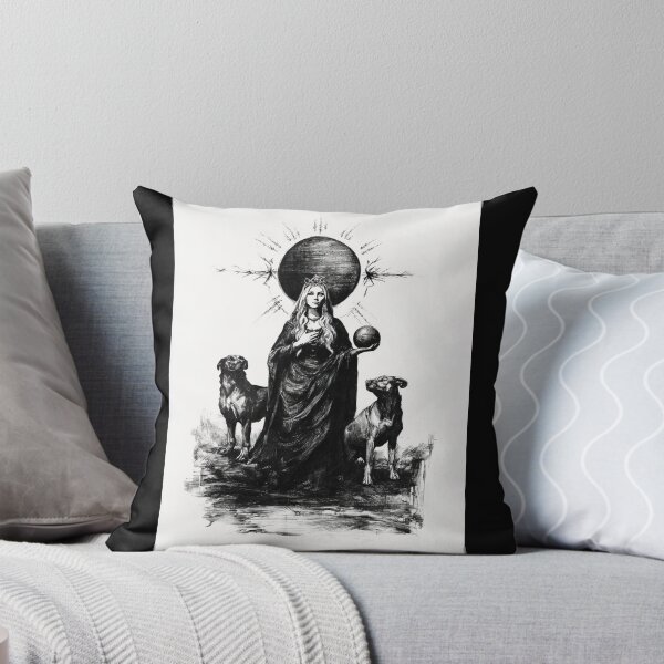 Item preview, Hekate and her hounds designed and sold by MendaciousMina.