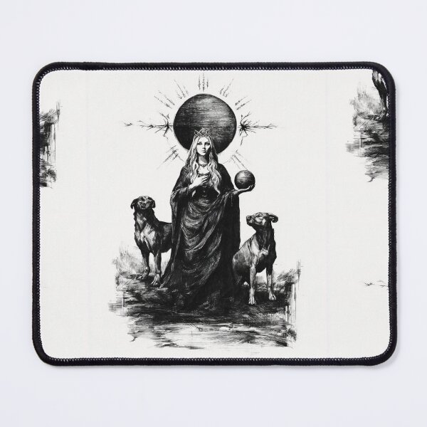 Item preview, Hekate and her hounds designed and sold by MendaciousMina.