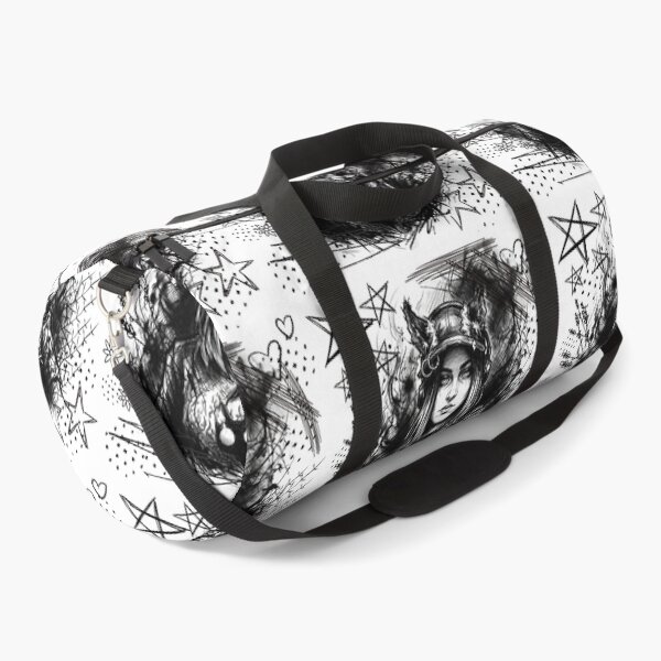Item preview, Gotihc Wolf Ears Portrait Art - White designed and sold by CaylaTay.