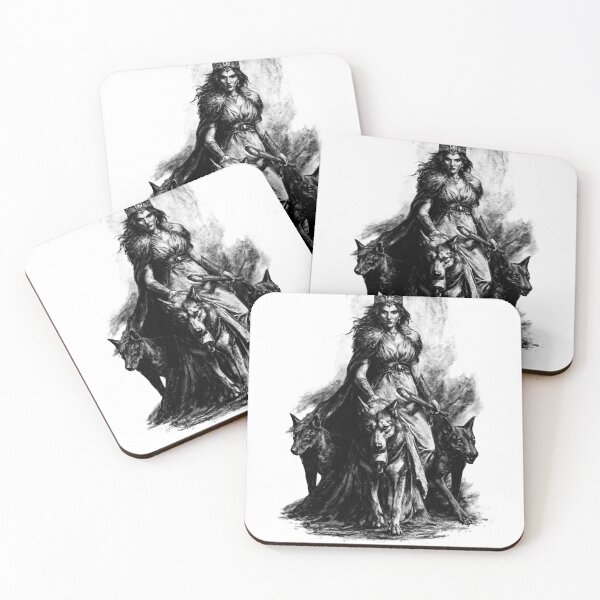 Item preview, Hekate and her hounds designed and sold by MendaciousMina.