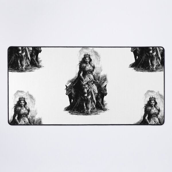 Item preview, Hekate and her hounds designed and sold by MendaciousMina.