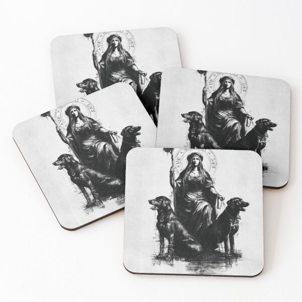Item preview, Hekate and her hounds designed and sold by MendaciousMina.