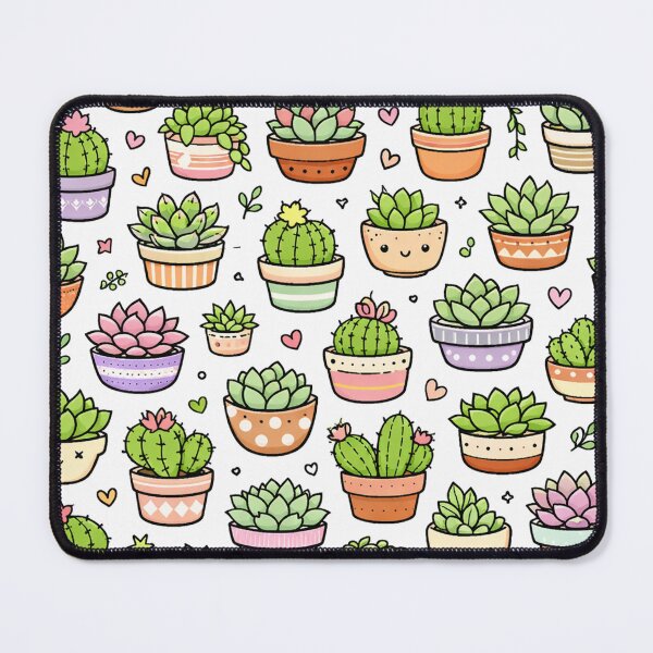 Item preview, Cute Succulent and Cactus Pattern designed and sold by Owcomm.