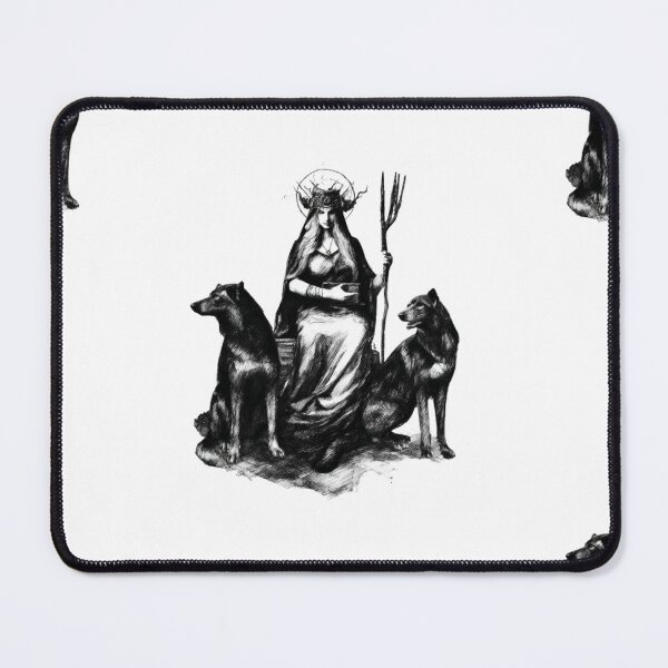 Item preview, Hekate and her hounds designed and sold by MendaciousMina.