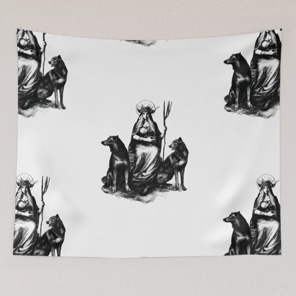 Item preview, Hekate and her hounds designed and sold by MendaciousMina.