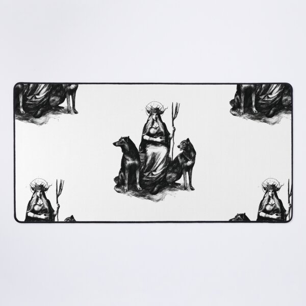 Item preview, Hekate and her hounds designed and sold by MendaciousMina.