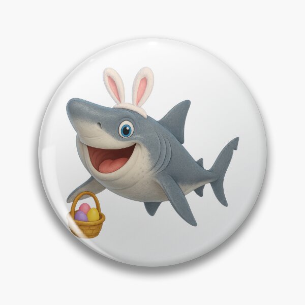 Item preview, Easter Basking Shark designed and sold by Sillytoe.