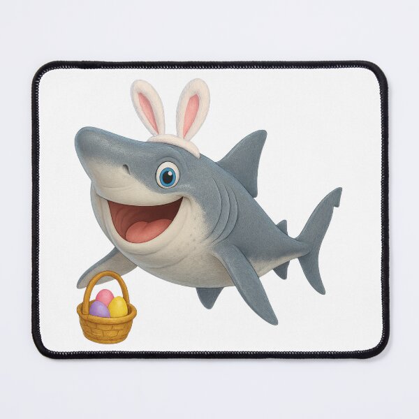Item preview, Easter Basking Shark designed and sold by Sillytoe.