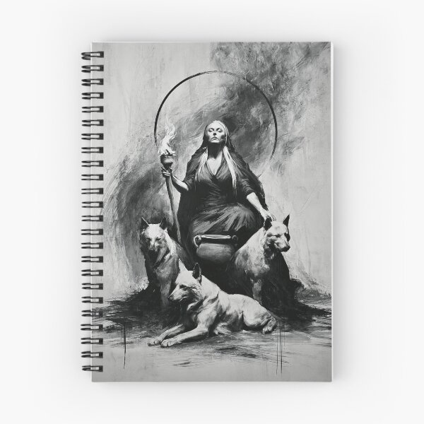 Item preview, Hekate and her hounds designed and sold by MendaciousMina.
