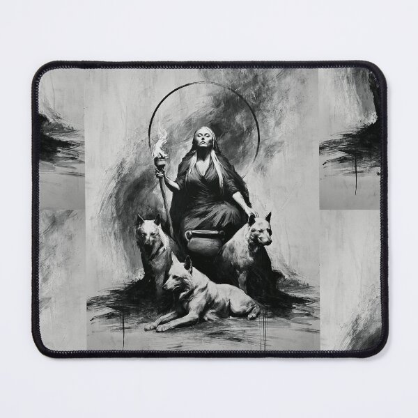 Item preview, Hekate and her hounds designed and sold by MendaciousMina.