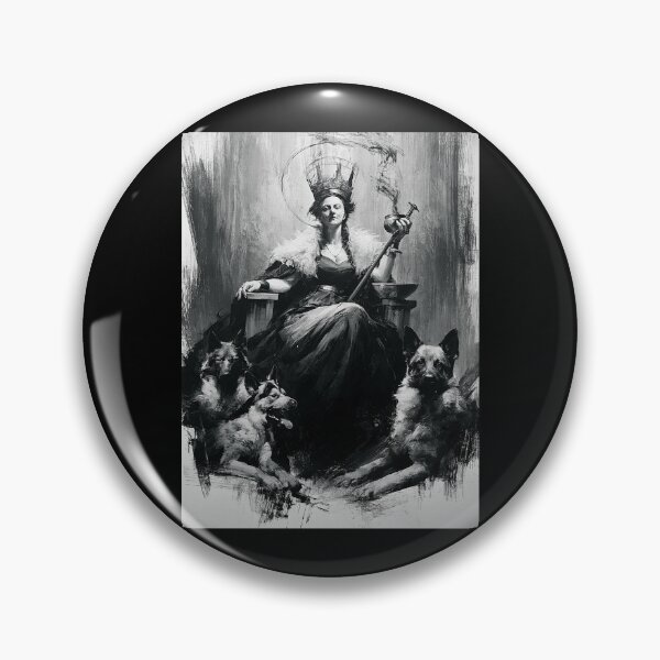 Item preview, Hekate and her hounds designed and sold by MendaciousMina.
