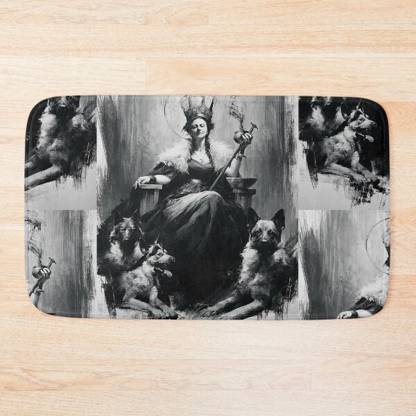 Item preview, Hekate and her hounds designed and sold by MendaciousMina.